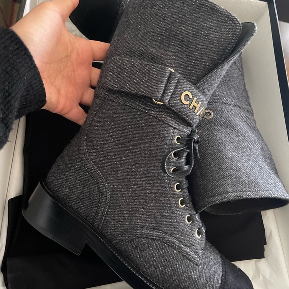 Chanel Bootcamp Boots 37.5 - Picture 4 of 13